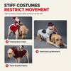 Red Santa Dog Costume Jadvero