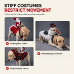 Red Santa Dog Costume Jadvero