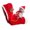 Red Santa Dog Costume Jadvero