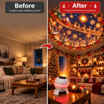 Christmas Projection Night Light Jadvero