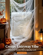 Stretchy Cotton Halloween Spider Web Jadvero