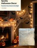 Stretchy Cotton Halloween Spider Web Jadvero