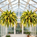 Glowing Artificial Boston Fern Jadvero
