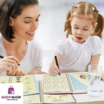 Reusable Magic Calligraphy Workbook Set Jadvero