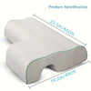 Orthopedic Side Sleeper Memory Foam Pillow Jadvero