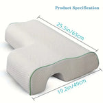 Orthopedic Side Sleeper Memory Foam Pillow Jadvero