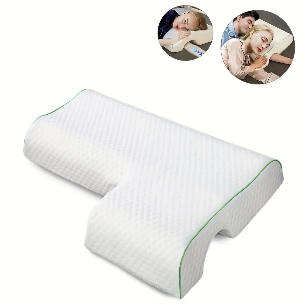 Orthopedic Side Sleeper Memory Foam Pillow Jadvero