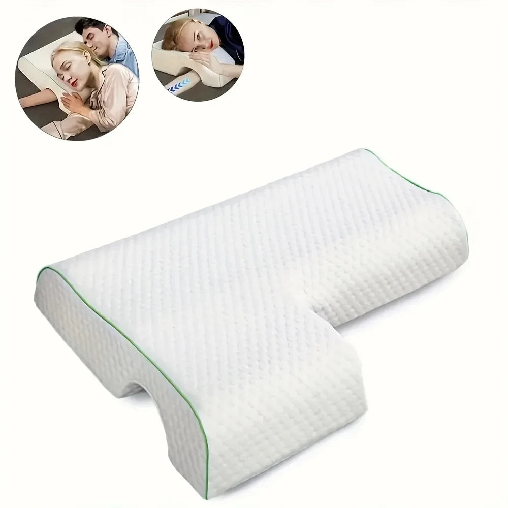 Orthopedic Side Sleeper Memory Foam Pillow Jadvero