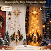 Bethlehem Star Lighted Nativity Wall Decor Jadvero