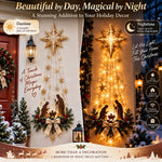 Bethlehem Star Lighted Nativity Wall Decor Jadvero