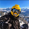 Funny Yellow Ski Mask Balaclava Jadvero
