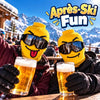 Funny Yellow Ski Mask Balaclava Jadvero