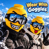 Funny Yellow Ski Mask Balaclava Jadvero