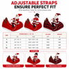 Red Santa Dog Costume Jadvero