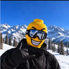Funny Yellow Ski Mask Balaclava Jadvero