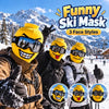 Funny Yellow Ski Mask Balaclava Jadvero